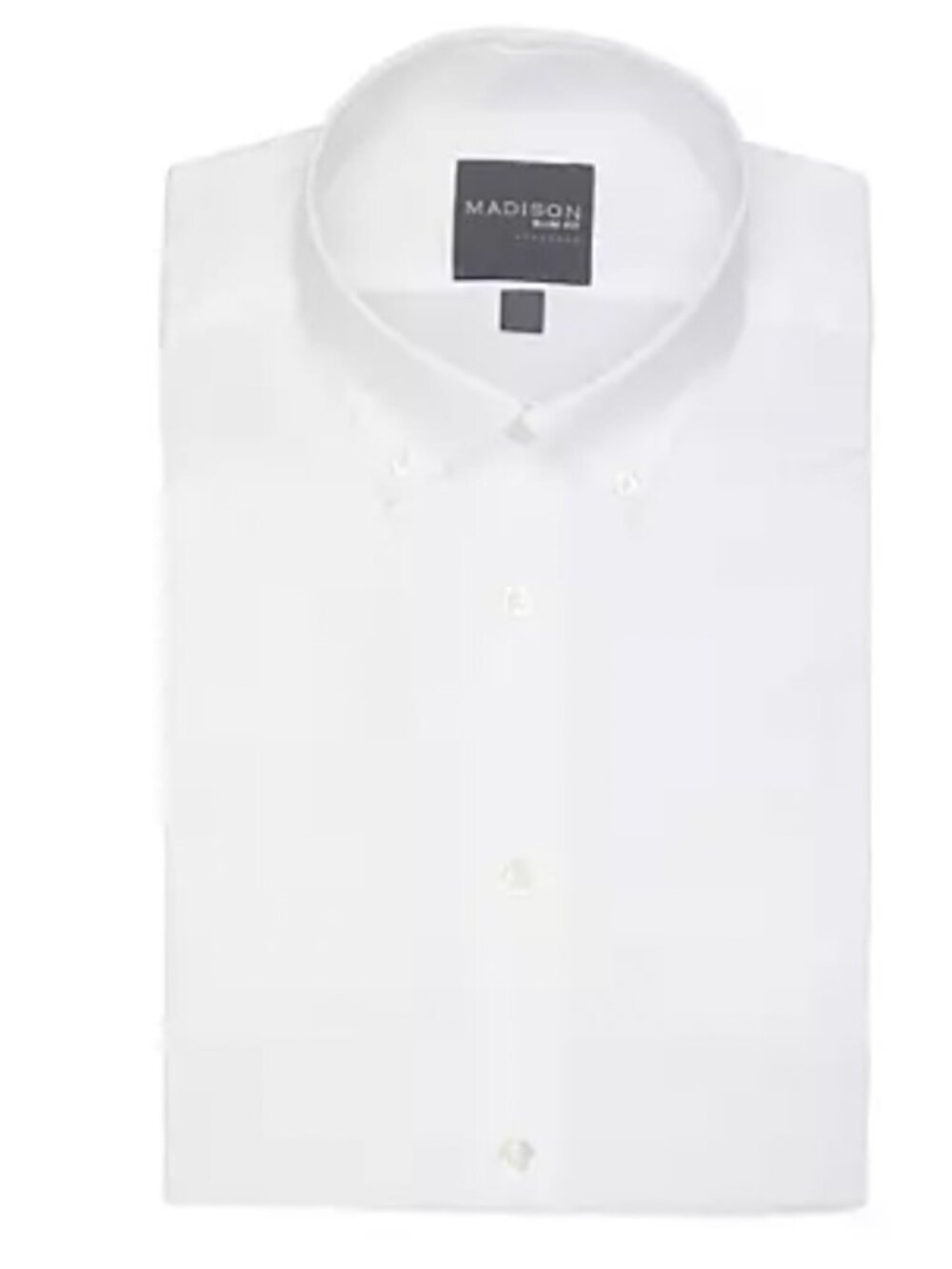 Madison by Belk Slim Fit Dynamic Cooling Stretch Dress Shirt 16-16.5 34/35 L